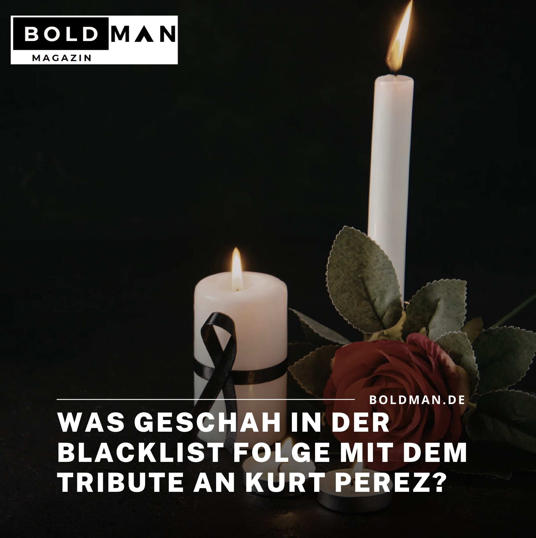 Was geschah in der Blacklist Folge mit dem Tribute an Kurt Perez? Was geschah in der Blacklist Folge mit dem Tribute an Kurt Perez?