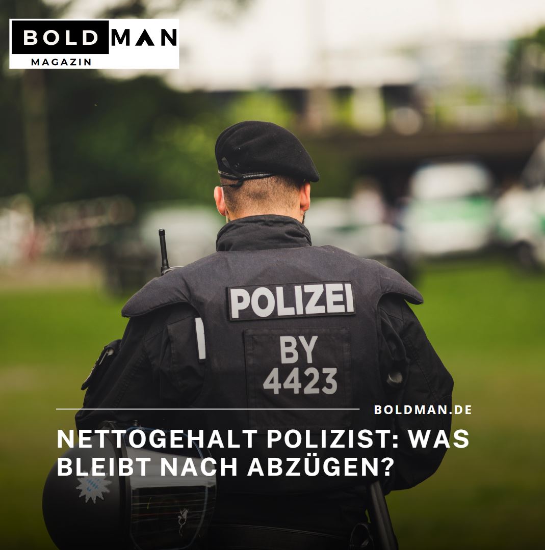 Nettogehalt Polizist Was bleibt nach Abzügen