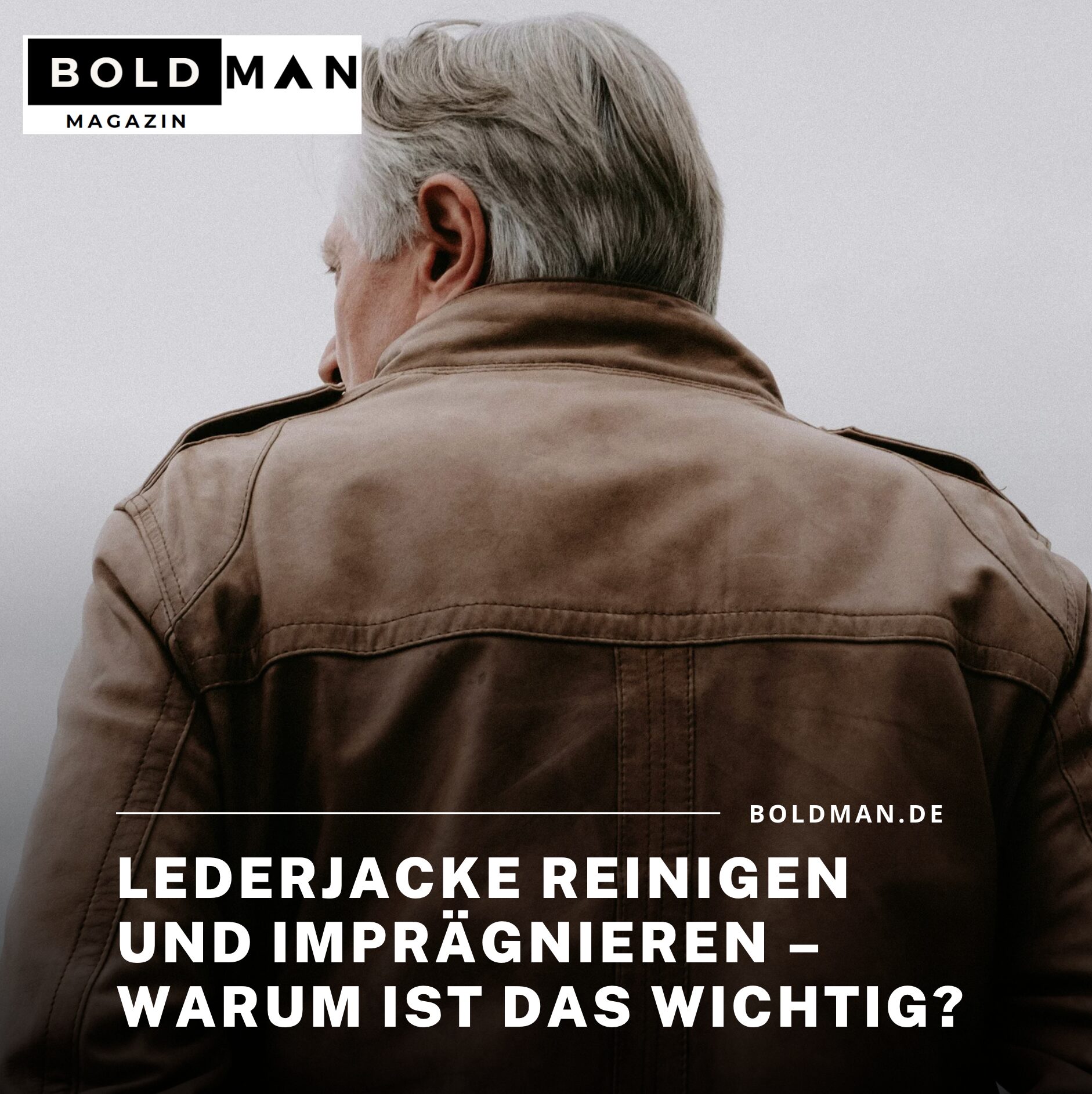 Lederjacke reinigen und imprägnieren – warum ist das wichtig?