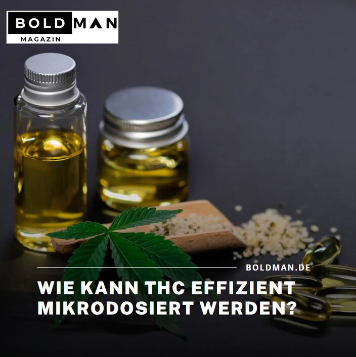 Wie kann THC effizient mikrodosiert werden