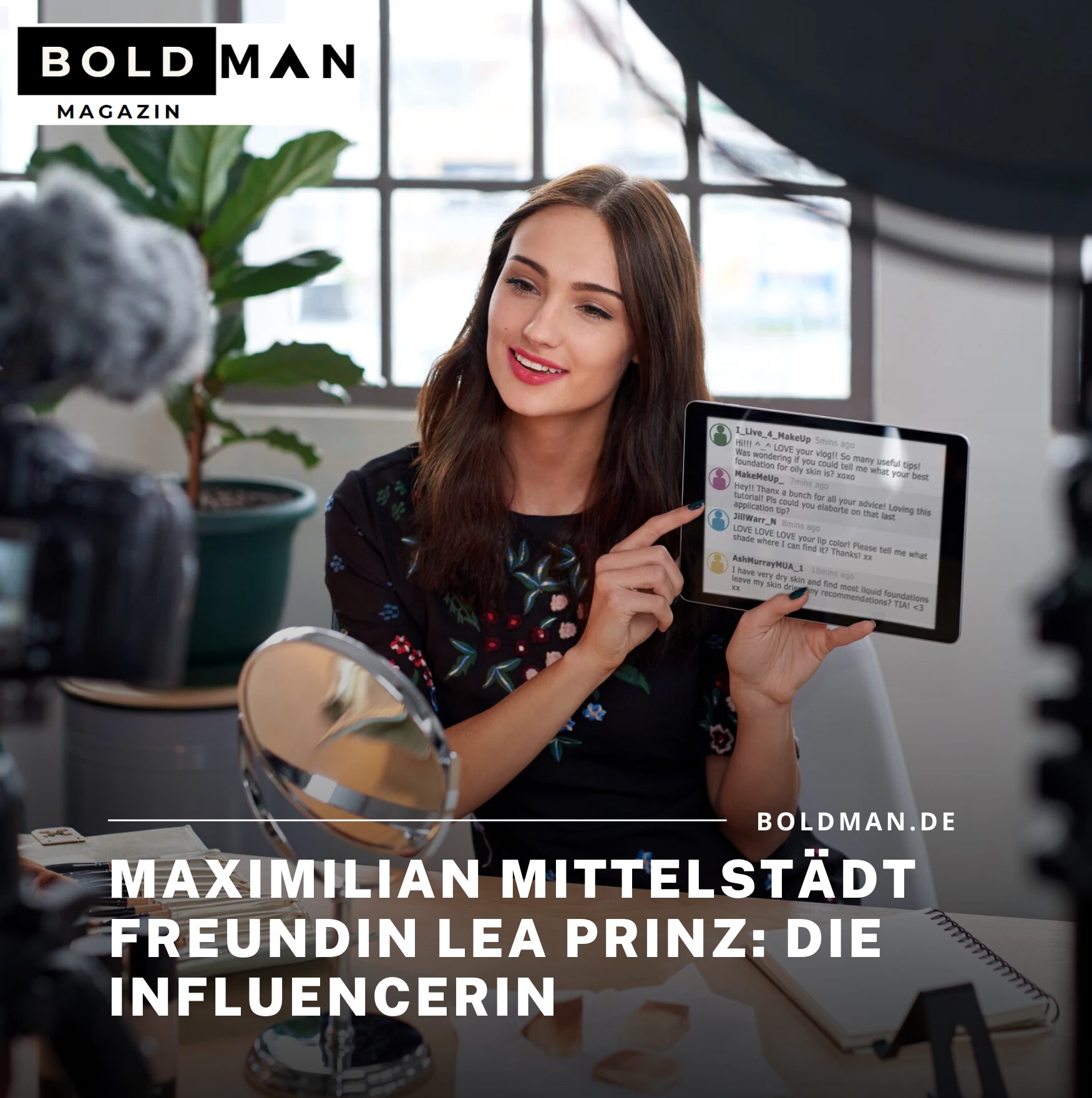 Maximilian Mittelstädt Freundin Lea Prinz: Die Influencerin