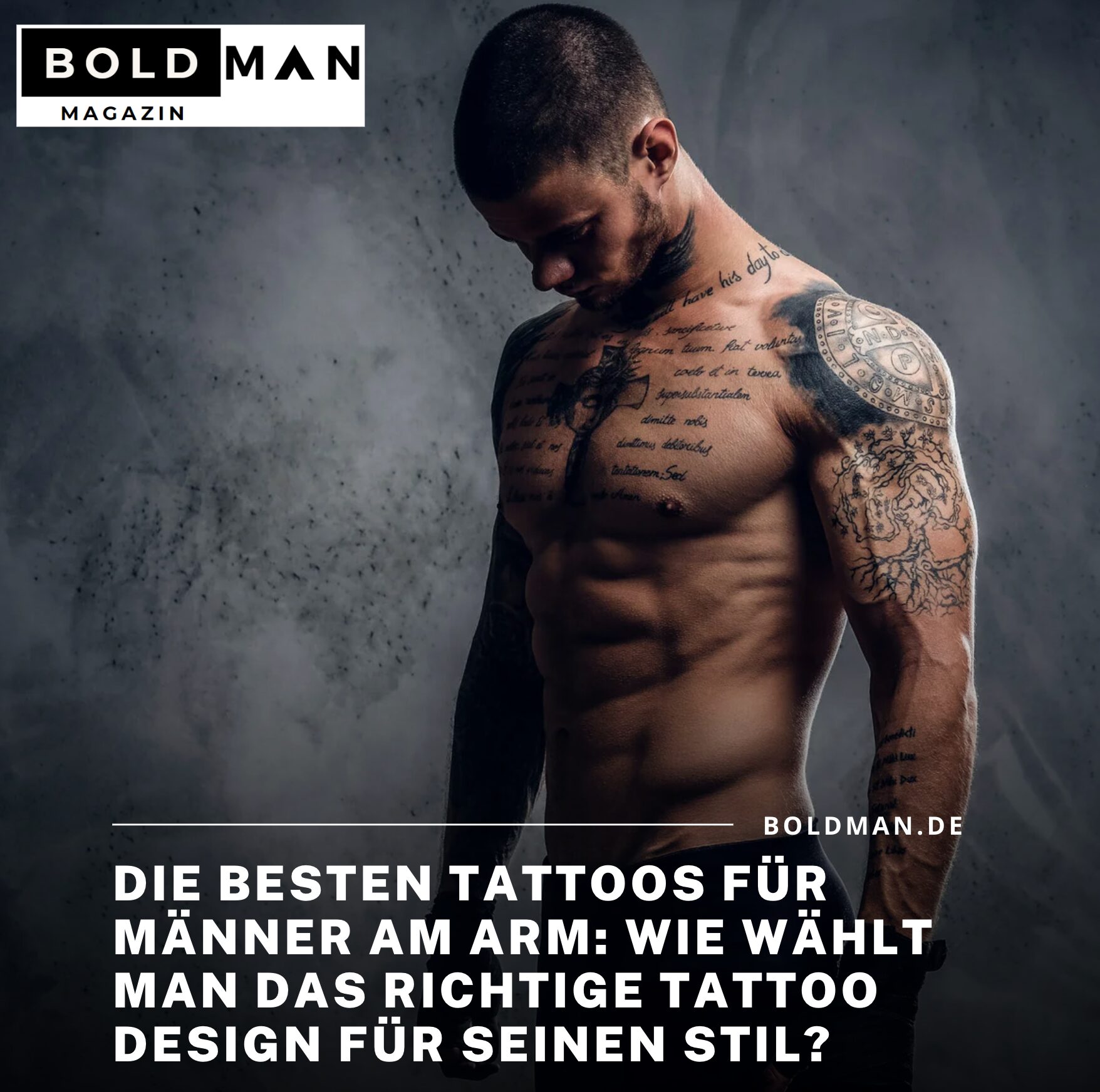 Die besten Tattoos für Männer am Arm: Wie wählt man das richtige Tattoo Design für seinen Stil?