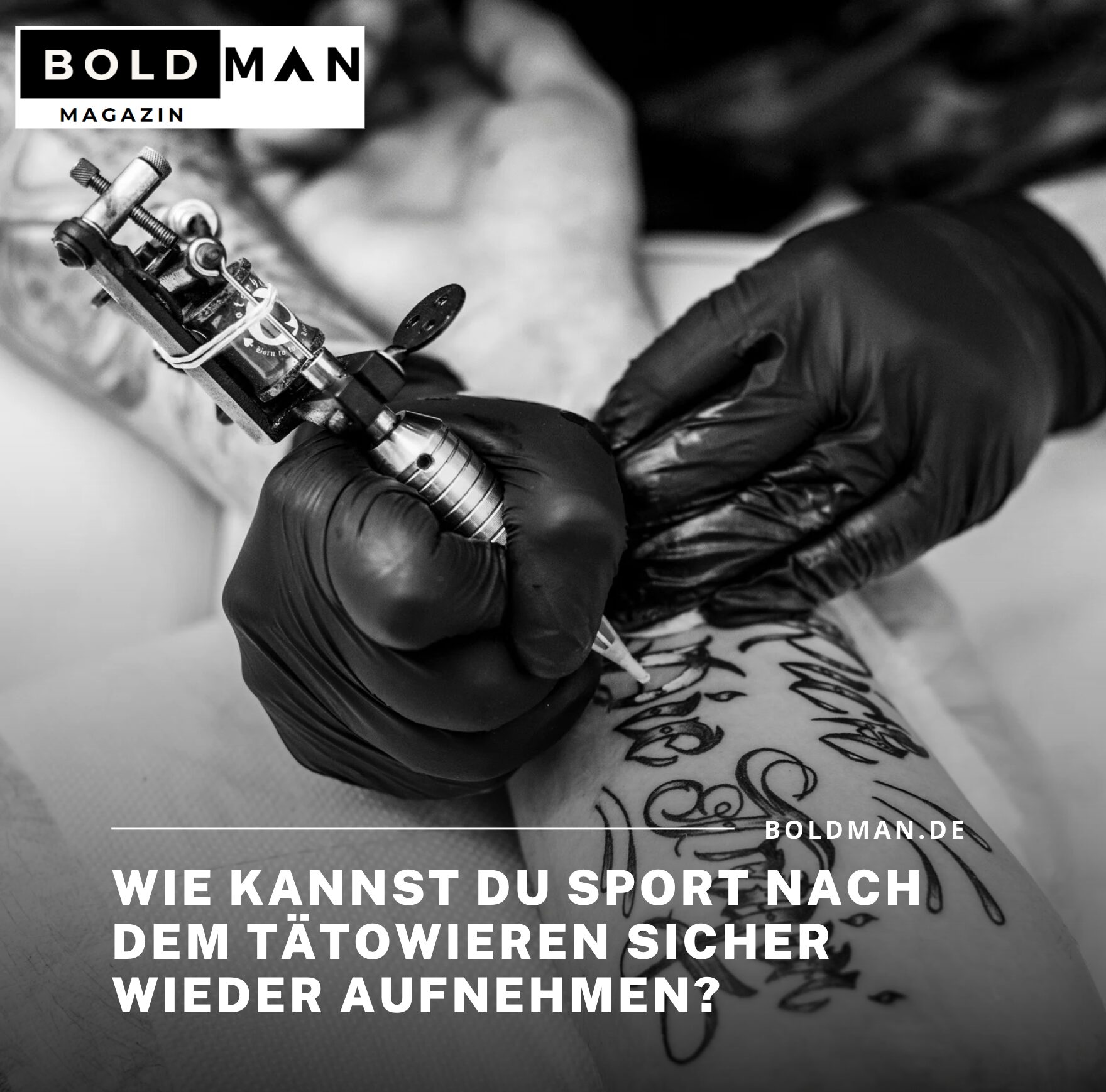 Wie kannst du Sport nach dem Tätowieren sicher wieder aufnehmen?