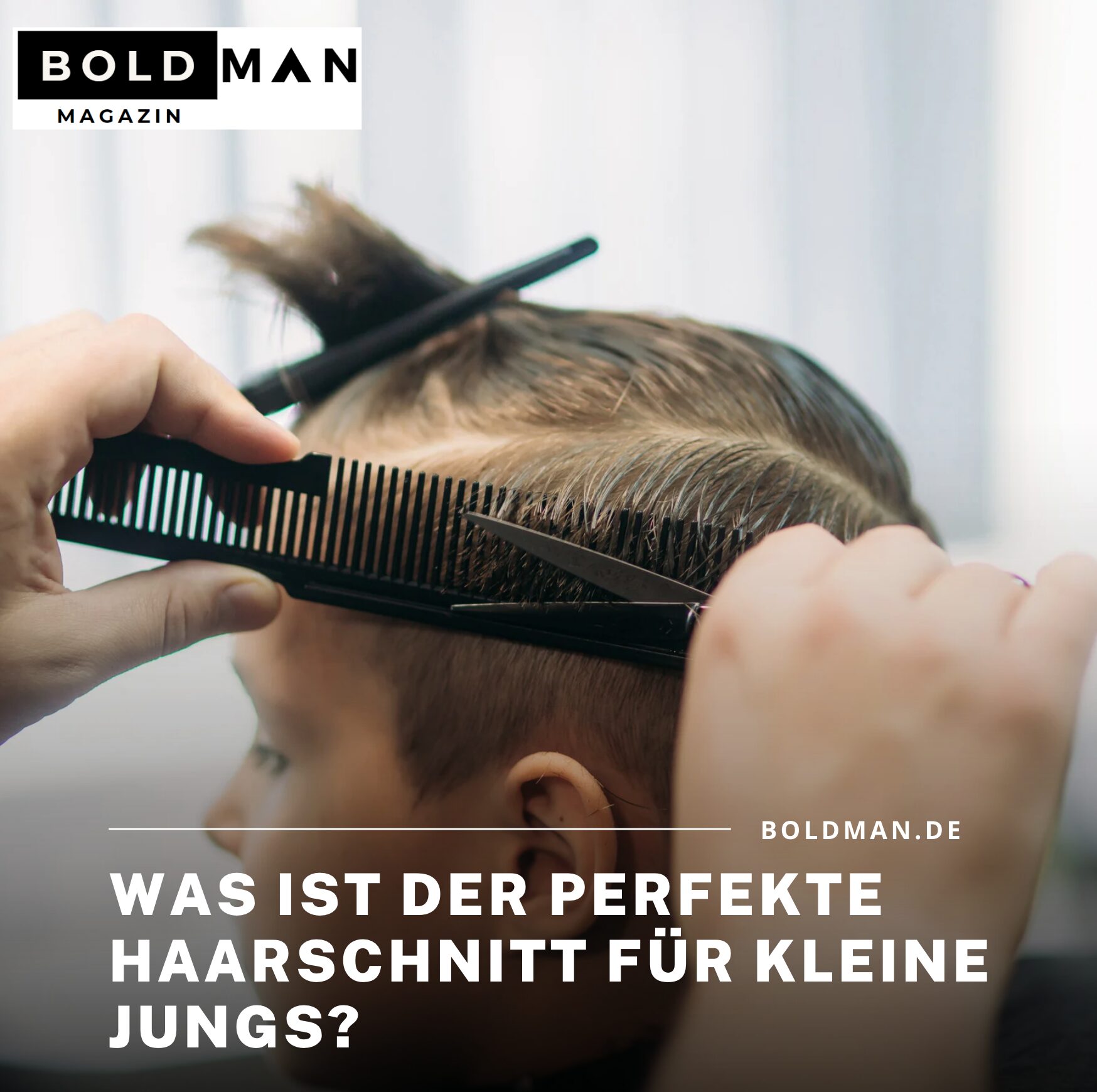 Was ist der perfekte Haarschnitt für kleine Jungs?