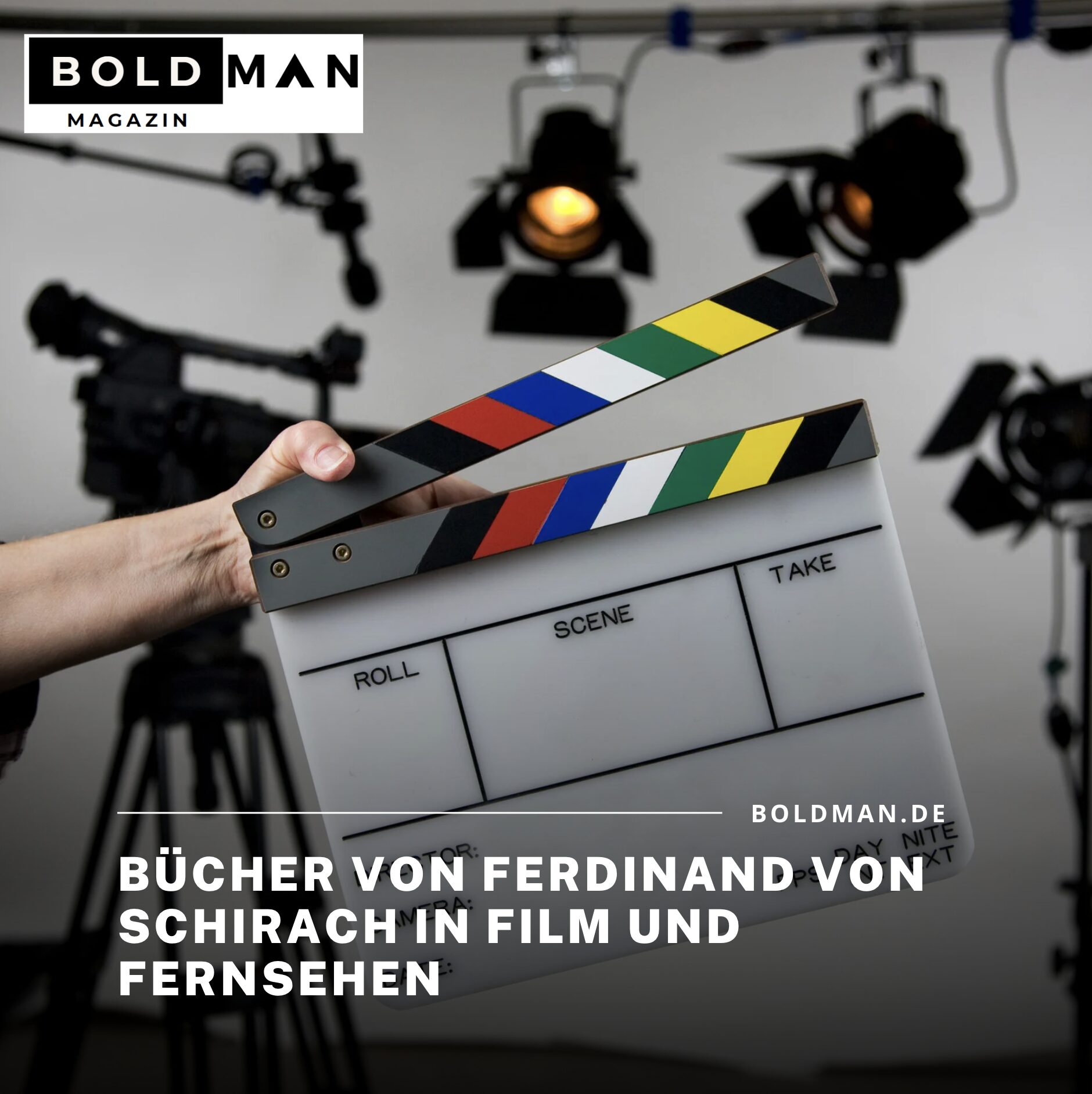 Bücher von Ferdinand von Schirach in Film und Fernsehen