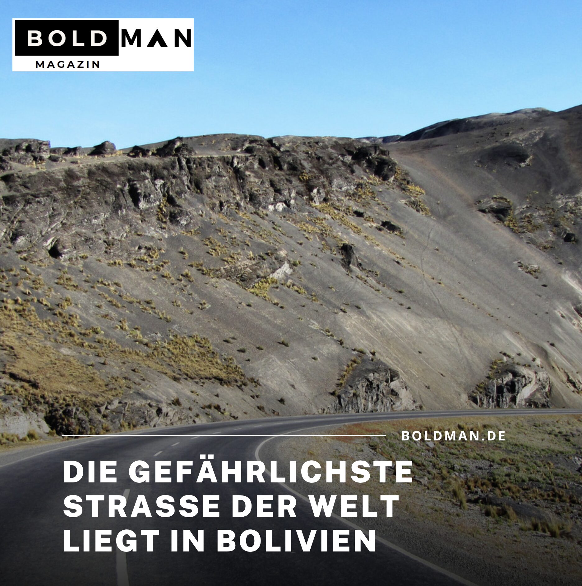 Die gefährlichste Straße der Welt Bolivien
