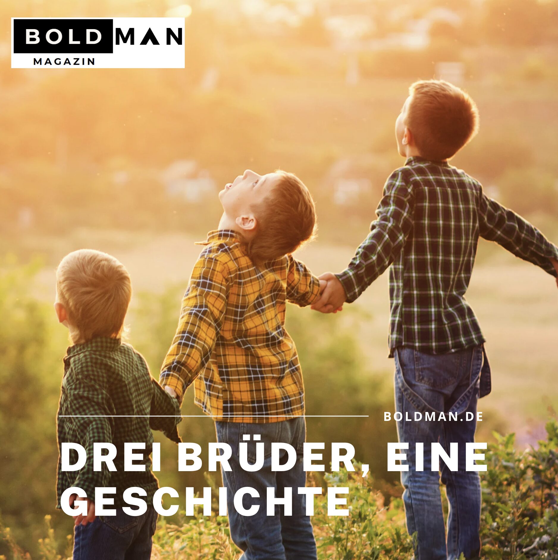 Emilio, Louis und Jordi Ballack