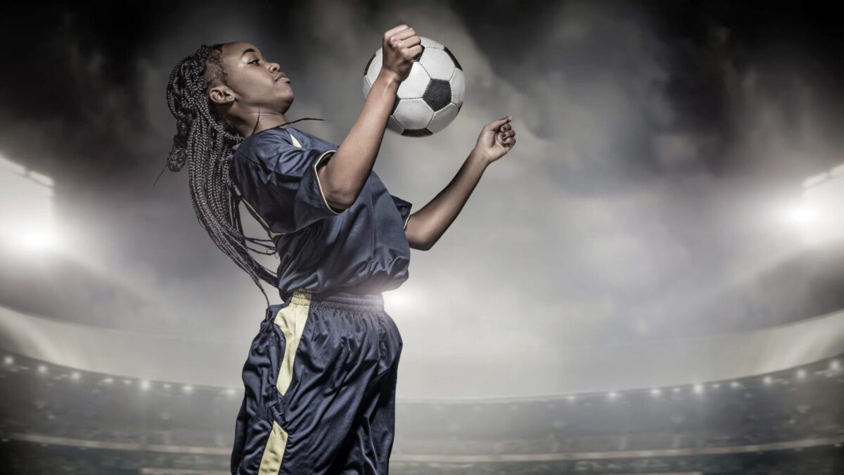 Hübsche Fußballerinnen aus Deutschland