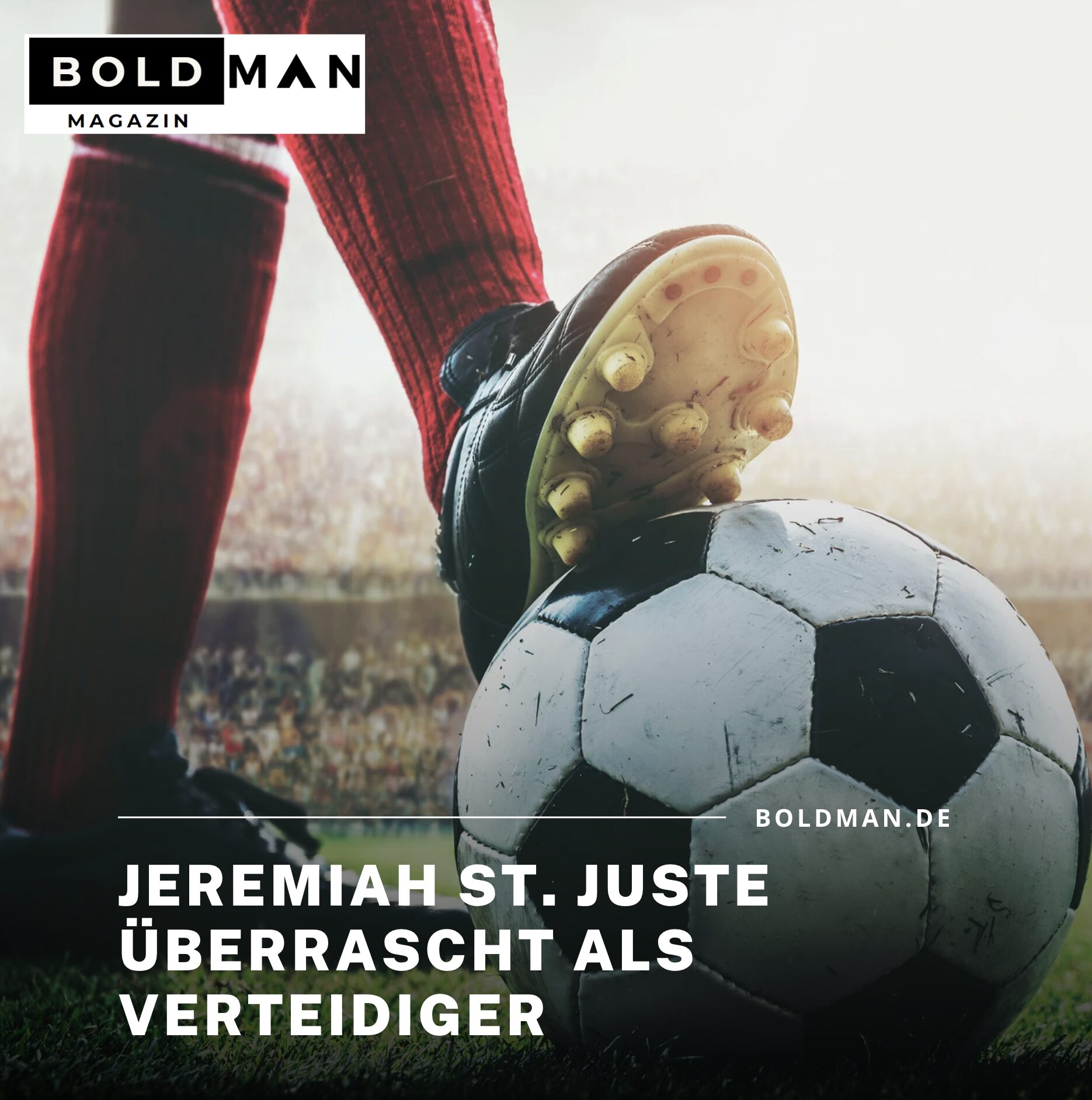 Jeremiah St. Juste schnellsten Fussballer der Welt
