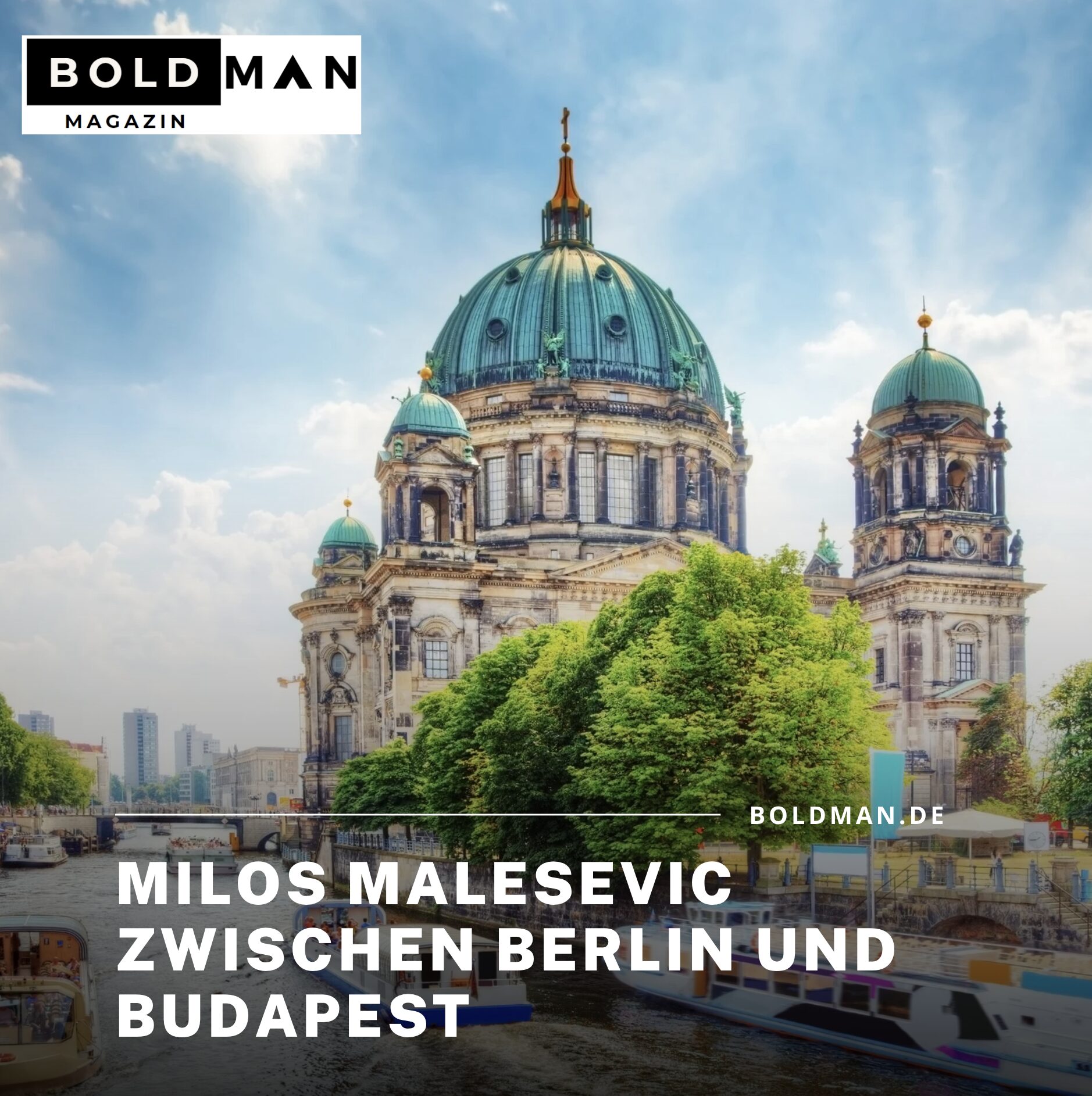 Milos Malesevic zwischen Berlin und Budapest
