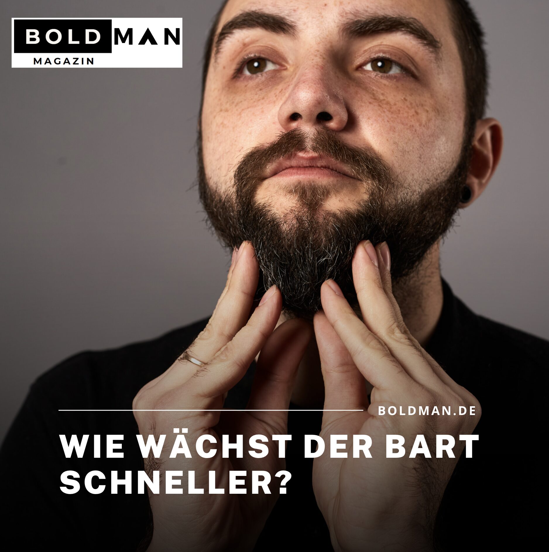 Wie wächst der Bart schneller?