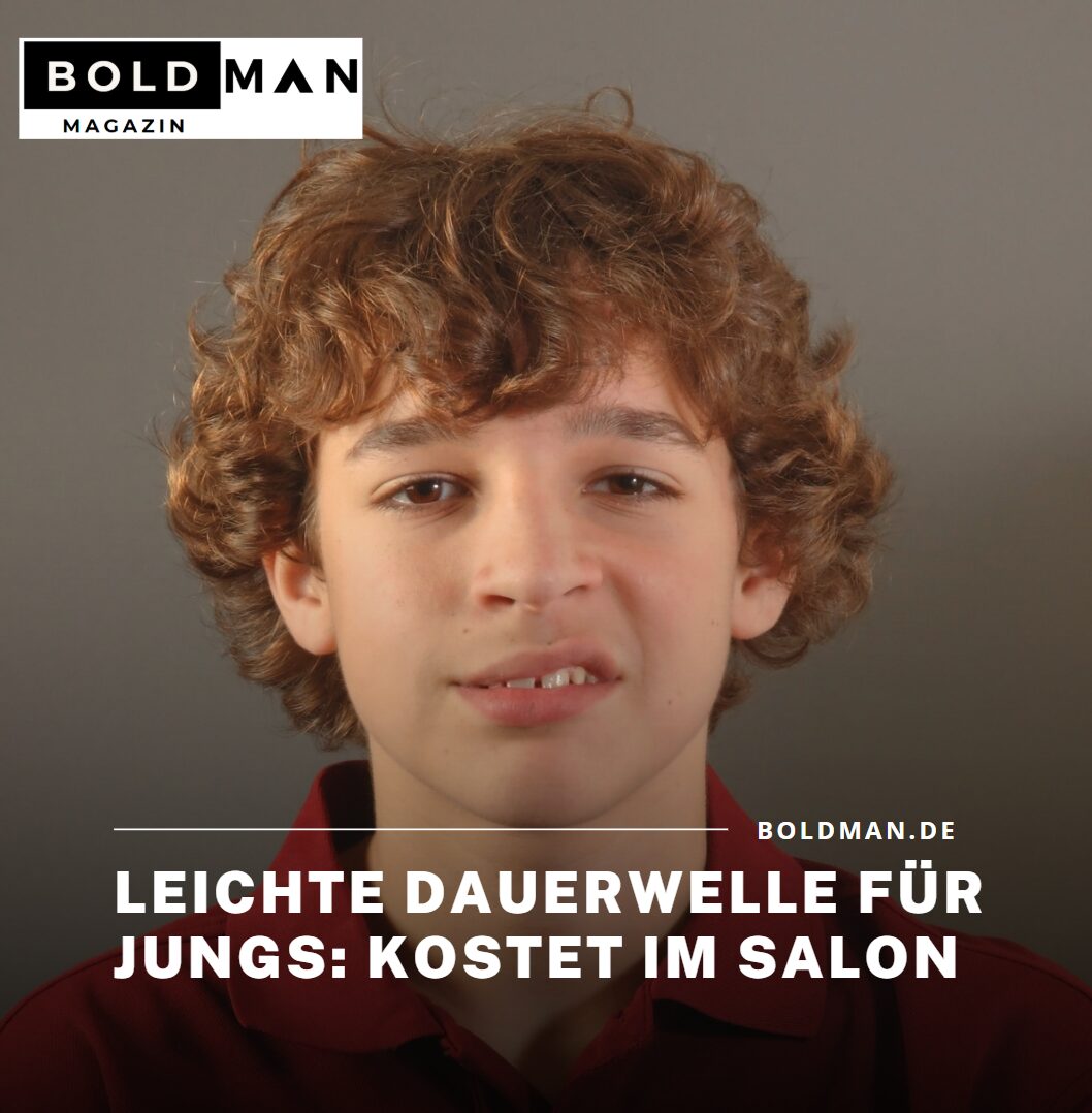 Leichte Dauerwelle für Jungs Kostet im Salon Leichte Dauerwelle für Jungs Kostet im Salon