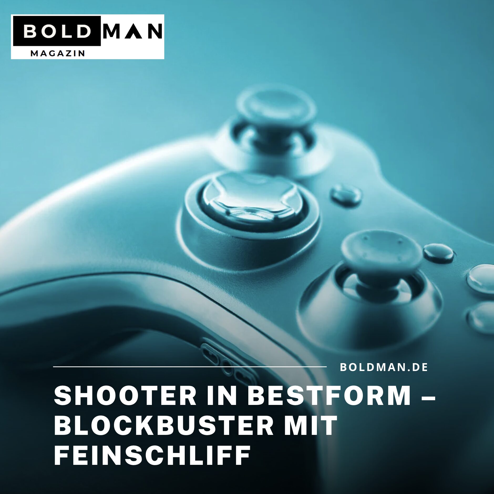 Shooter in Bestform Andrenalin am Controller