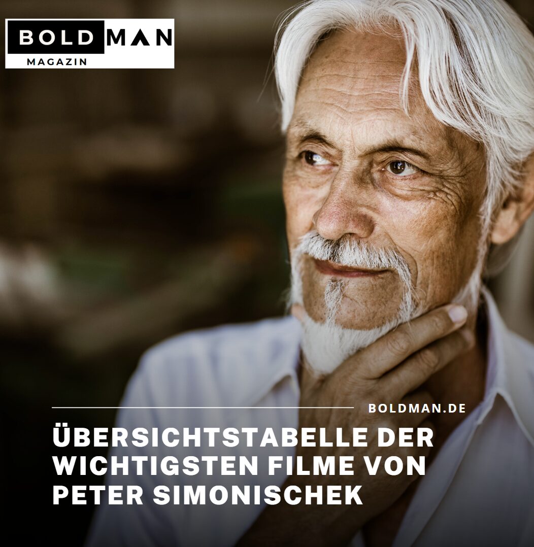 Übersichtstabelle der wichtigsten Filme von Peter Simonischek
