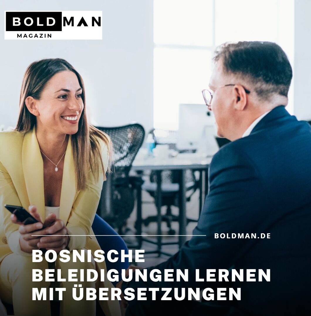 Bosnische Beleidigungen lernen mit Übersetzungen