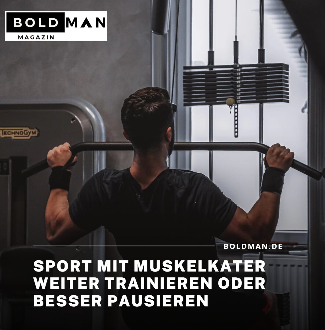 Sport mit Muskelkater weiter trainieren oder besser pausieren