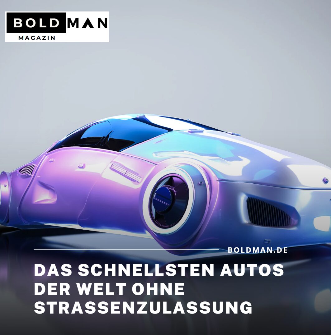 Das schnellsten Autos der Welt ohne Straßenzulassung