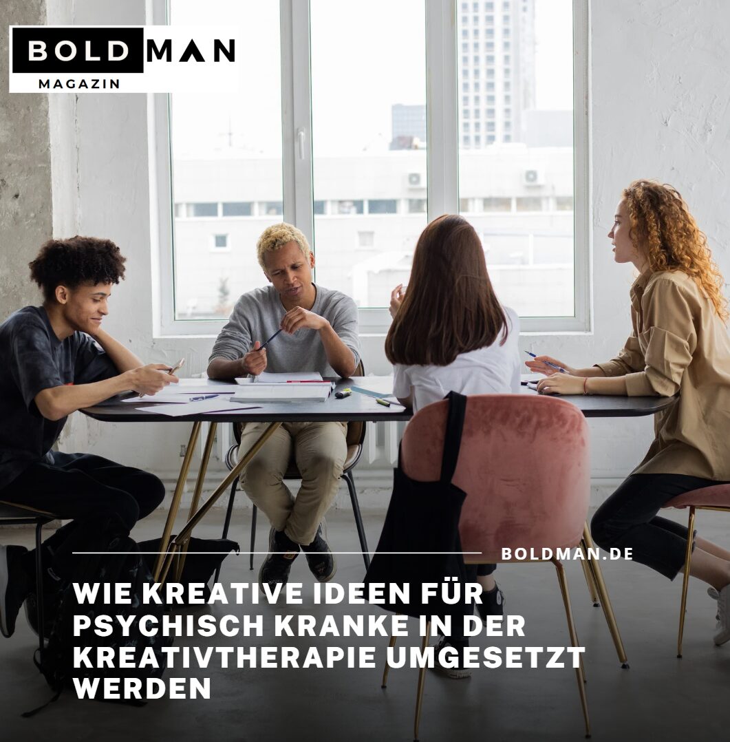 Wie kreative Ideen für psychisch Kranke in der Kreativtherapie umgesetzt werden