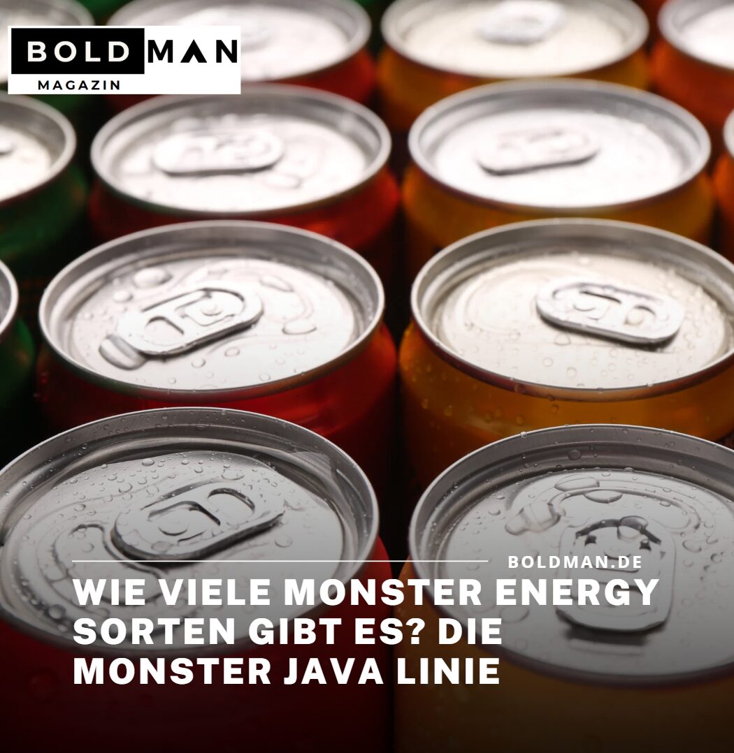 Wie viele Monster Energy Sorten gibt es Die Monster Java Linie