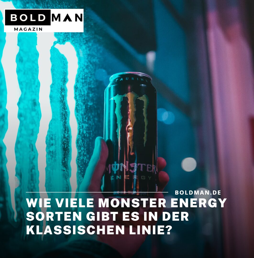 Wie viele Monster Energy Sorten gibt es in der klassischen Linie
