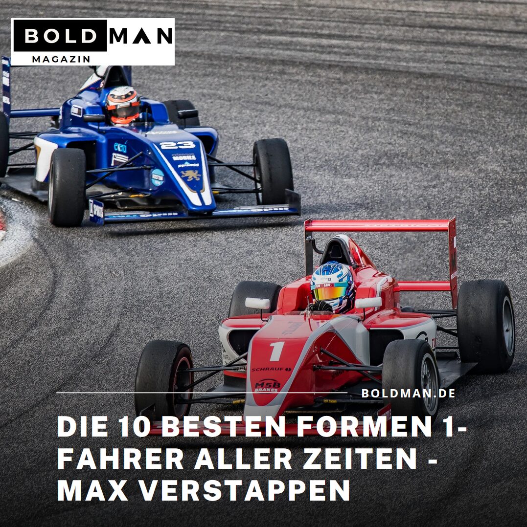 Die 10 besten Formen 1-Fahrer aller Zeiten - Max Verstappen Die 10 besten Formen 1-Fahrer aller Zeiten - Max Verstappen