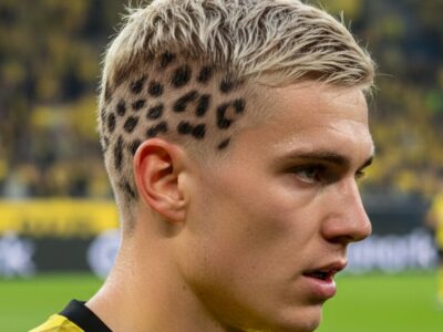 Julian Ryerson Frisur Warum der BVB-Star jetzt im wilden Leoparden-Look glänzt