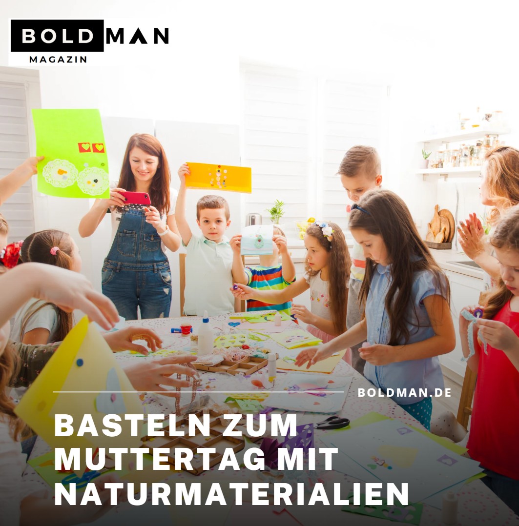 Basteln zum Muttertag mit Naturmaterialien Basteln zum Muttertag mit Naturmaterialien