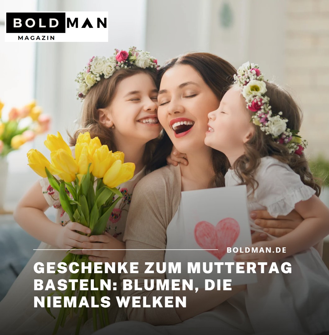 Geschenke zum Muttertag basteln Blumen, die niemals welken Geschenke zum Muttertag basteln Blumen, die niemals welken