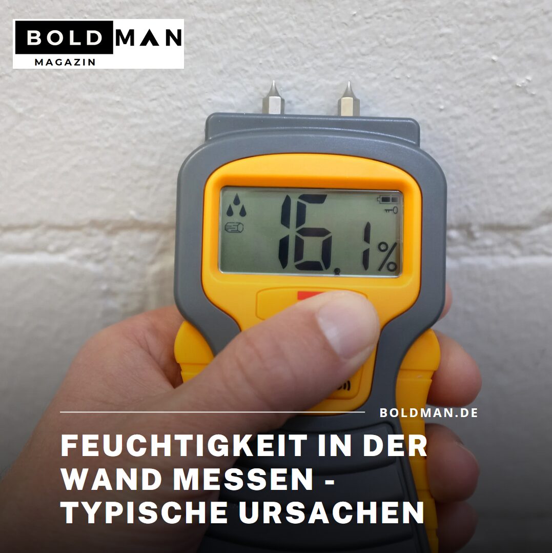Feuchtigkeit in der Wand messen - Typische Ursachen Feuchtigkeit in der Wand messen - Typische Ursachen