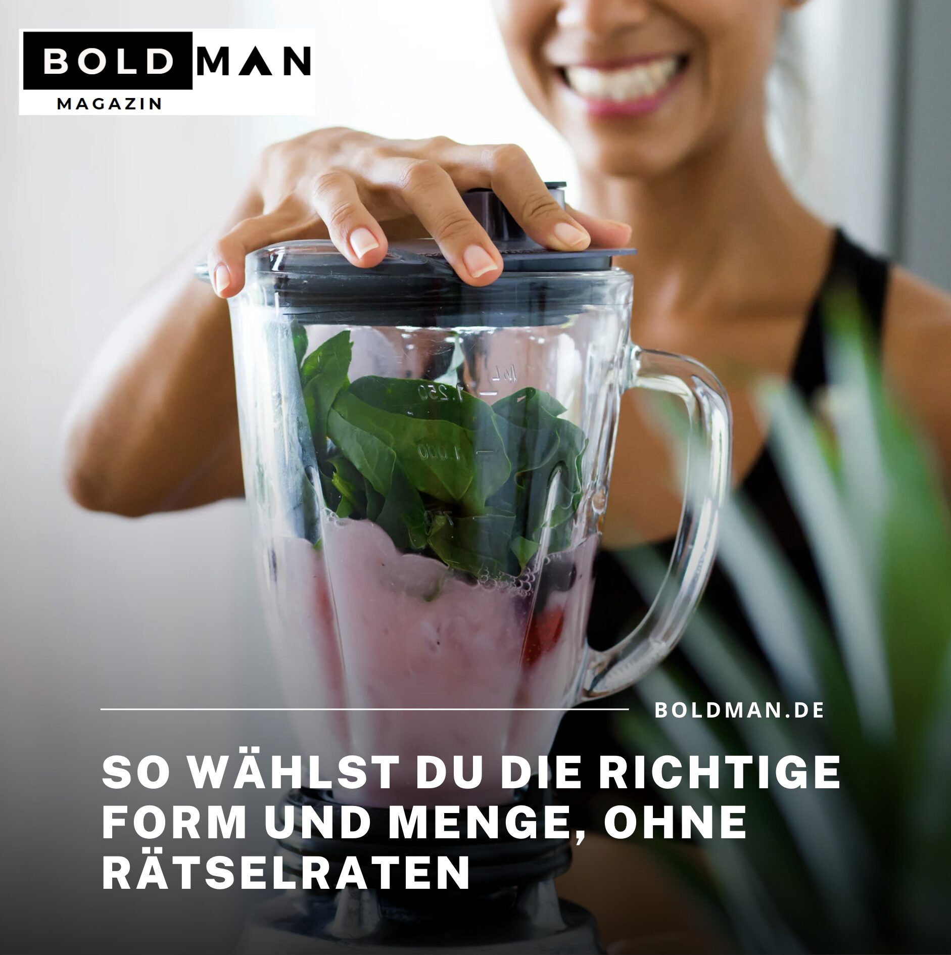 So wählst du die richtige Form und Menge, ohne Rätselraten So wählst du die richtige Form und Menge, ohne Rätselraten