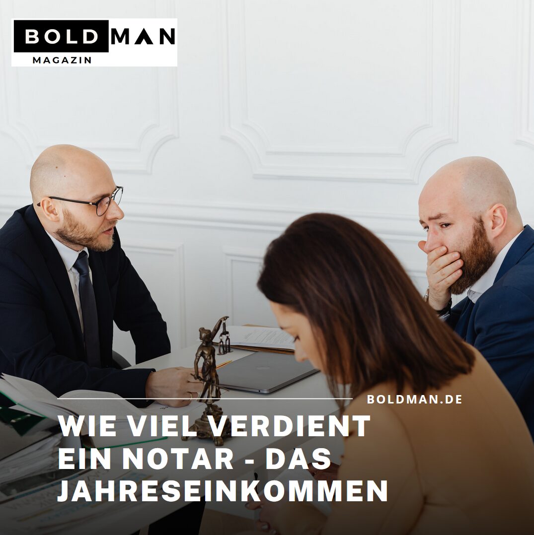 Wie viel verdient ein Notar - das Jahreseinkommen Wie viel verdient ein Notar - das Jahreseinkommen