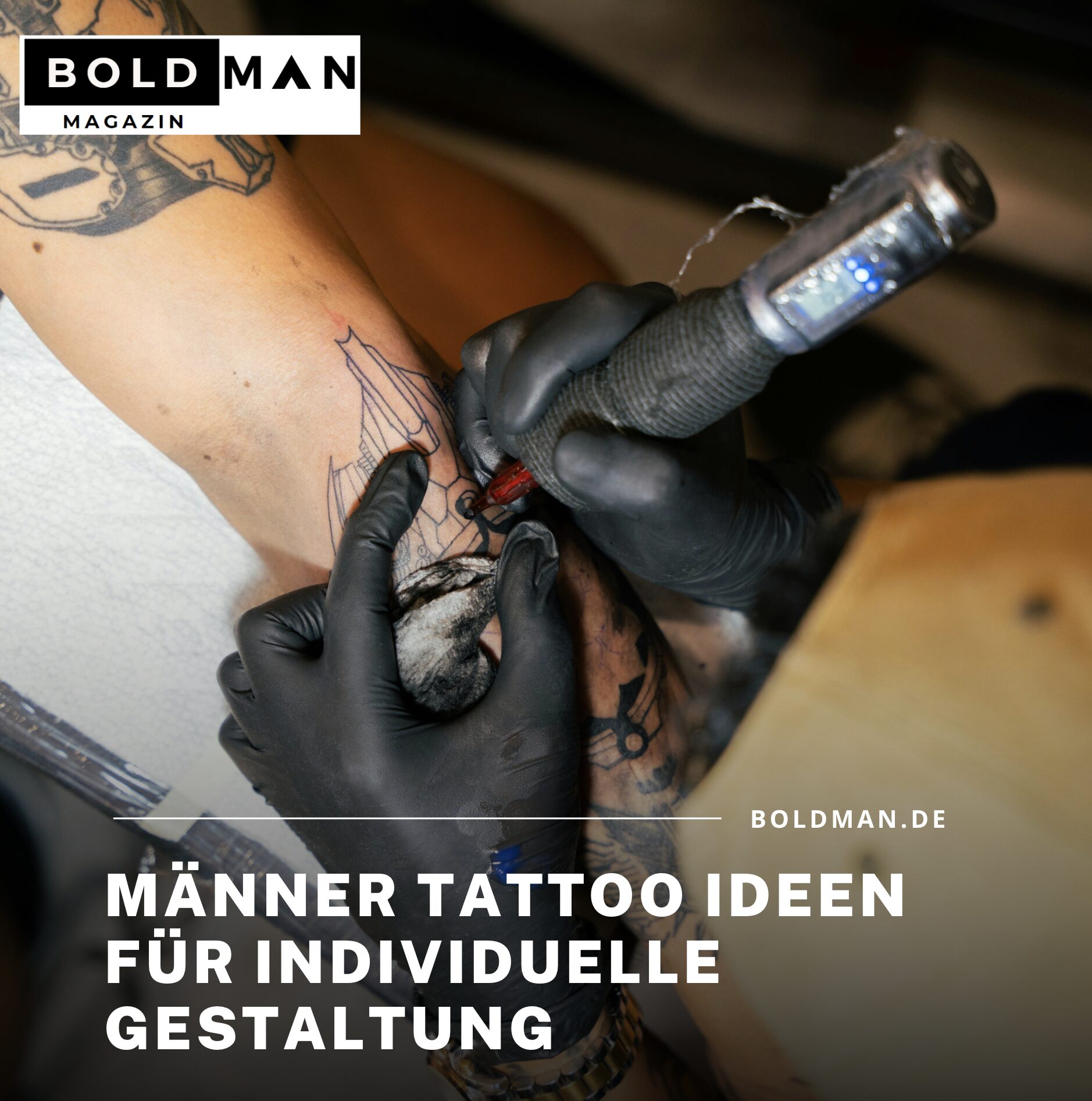 Männer Tattoo Ideen für individuelle Gestaltung Männer Tattoo Ideen für individuelle Gestaltung
