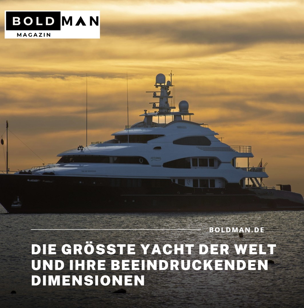 Die größte Yacht der Welt und ihre beeindruckenden Dimensionen Die größte Yacht der Welt und ihre beeindruckenden Dimensionen