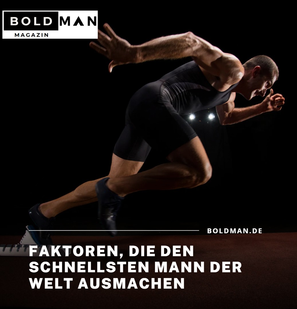 Faktoren, die den schnellsten Mann der Welt ausmachen Faktoren, die den schnellsten Mann der Welt ausmachen