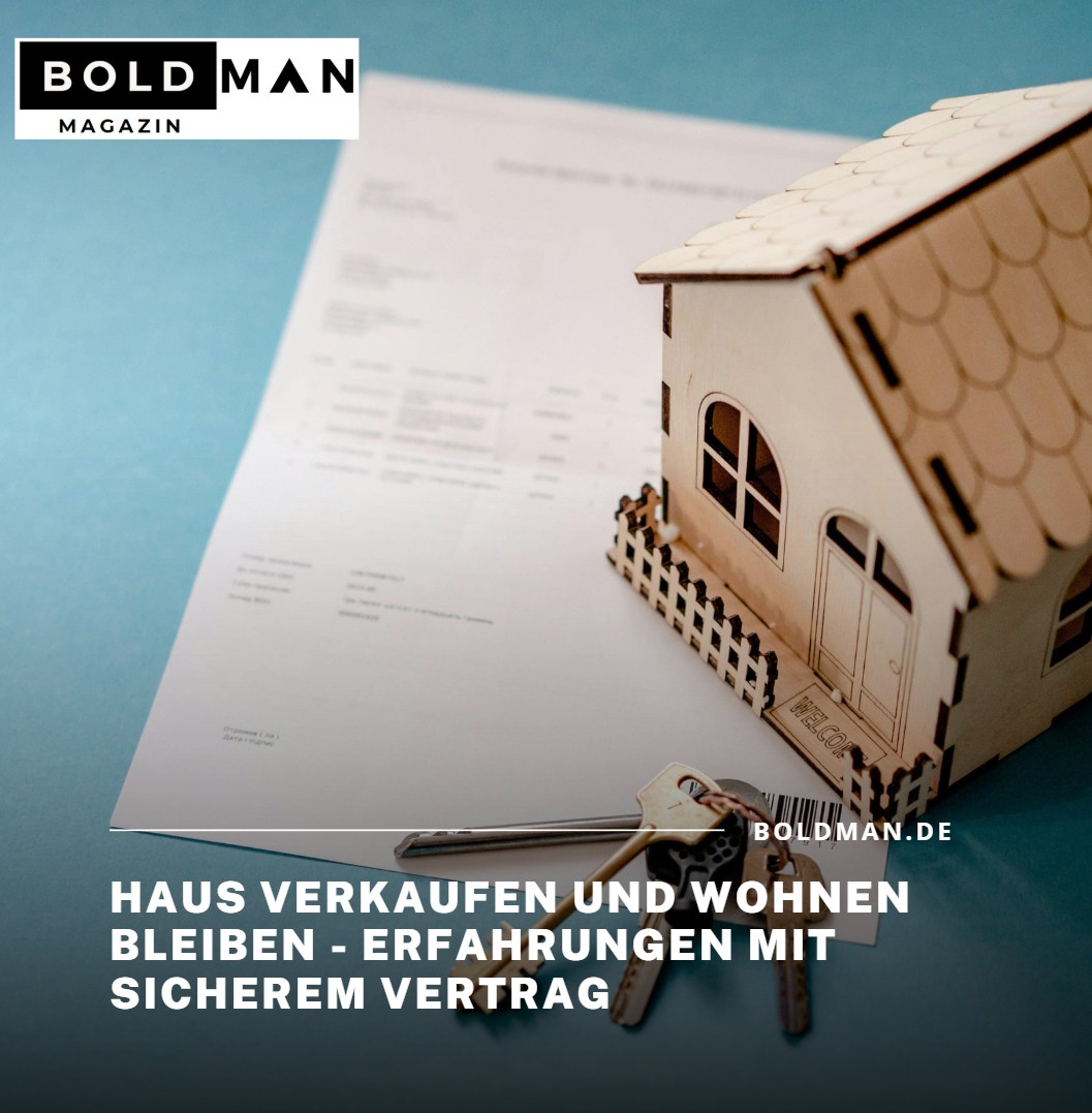 Haus verkaufen und wohnen bleiben - Erfahrungen mit sicherem Vertrag Haus verkaufen und wohnen bleiben - Erfahrungen mit sicherem Vertrag