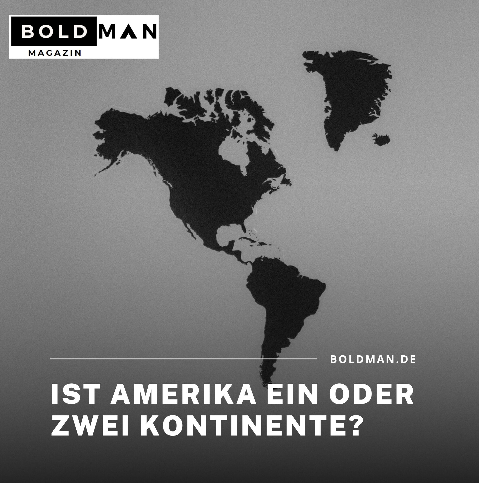 Ist Amerika ein oder zwei Kontinente? Ist Amerika ein oder zwei Kontinente?