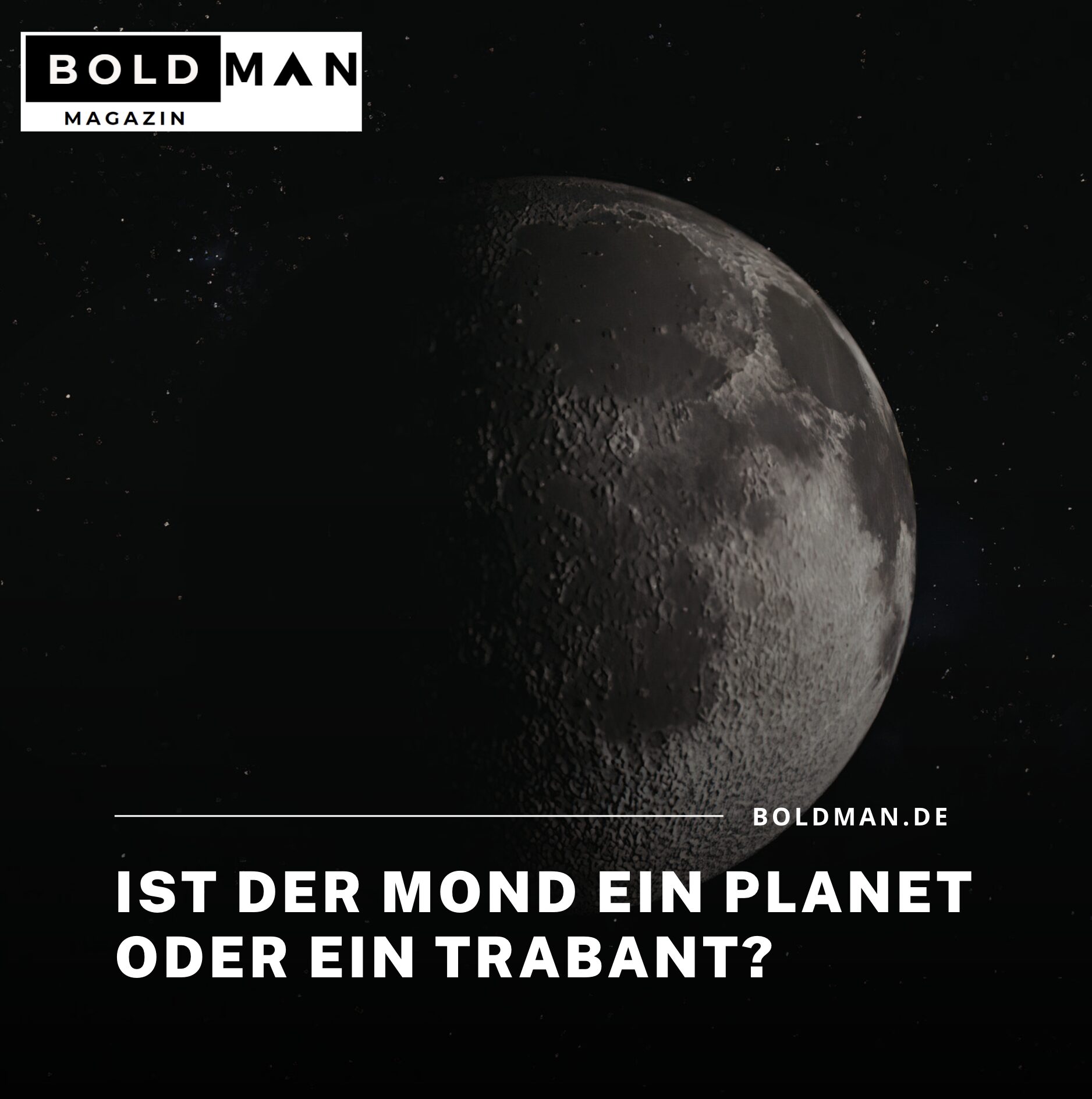 Ist der Mond ein Planet oder ein Trabant? Ist der Mond ein Planet oder ein Trabant?