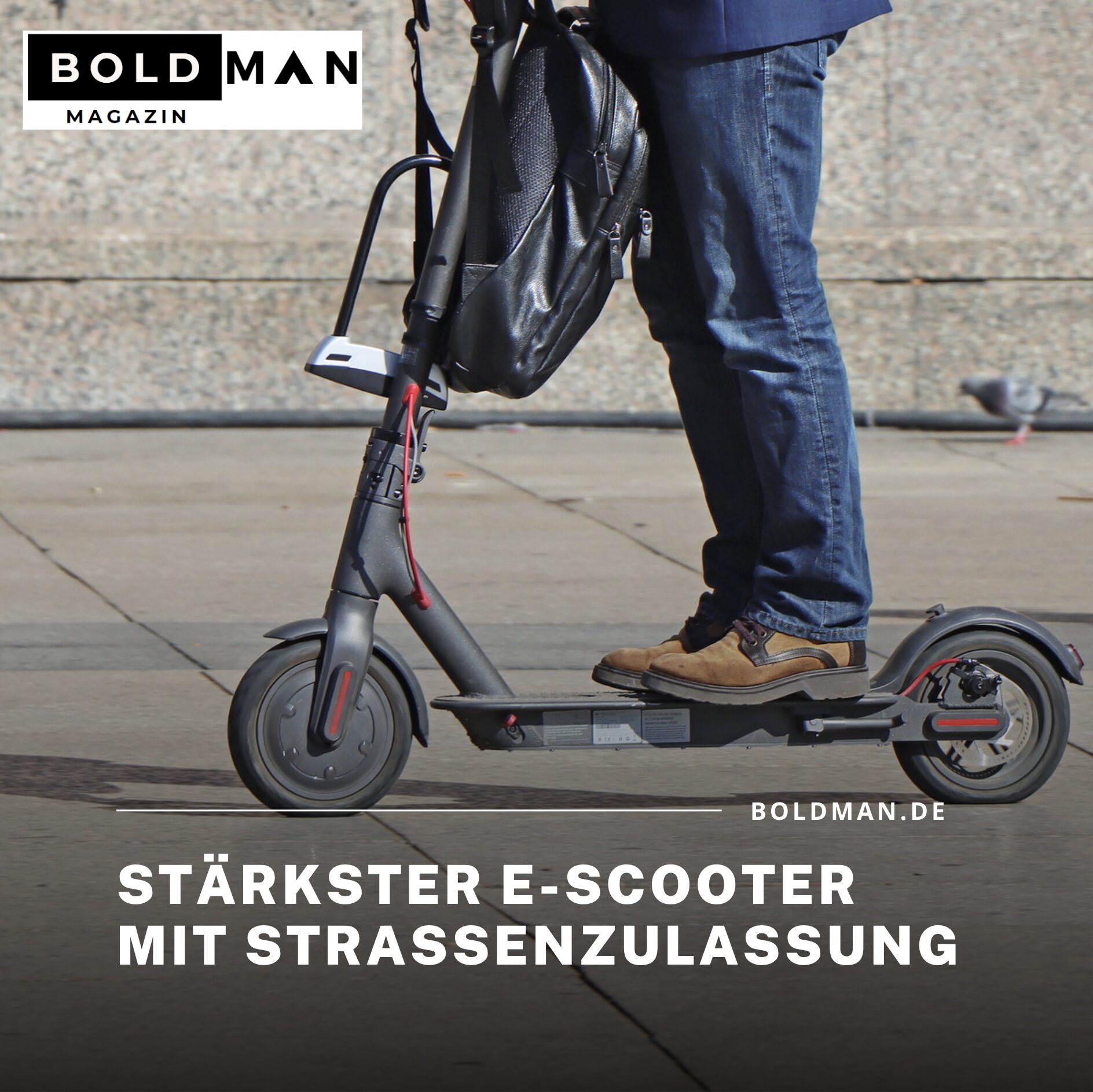 Stärkster E-Scooter mit Straßenzulassung Stärkster E-Scooter mit Straßenzulassung