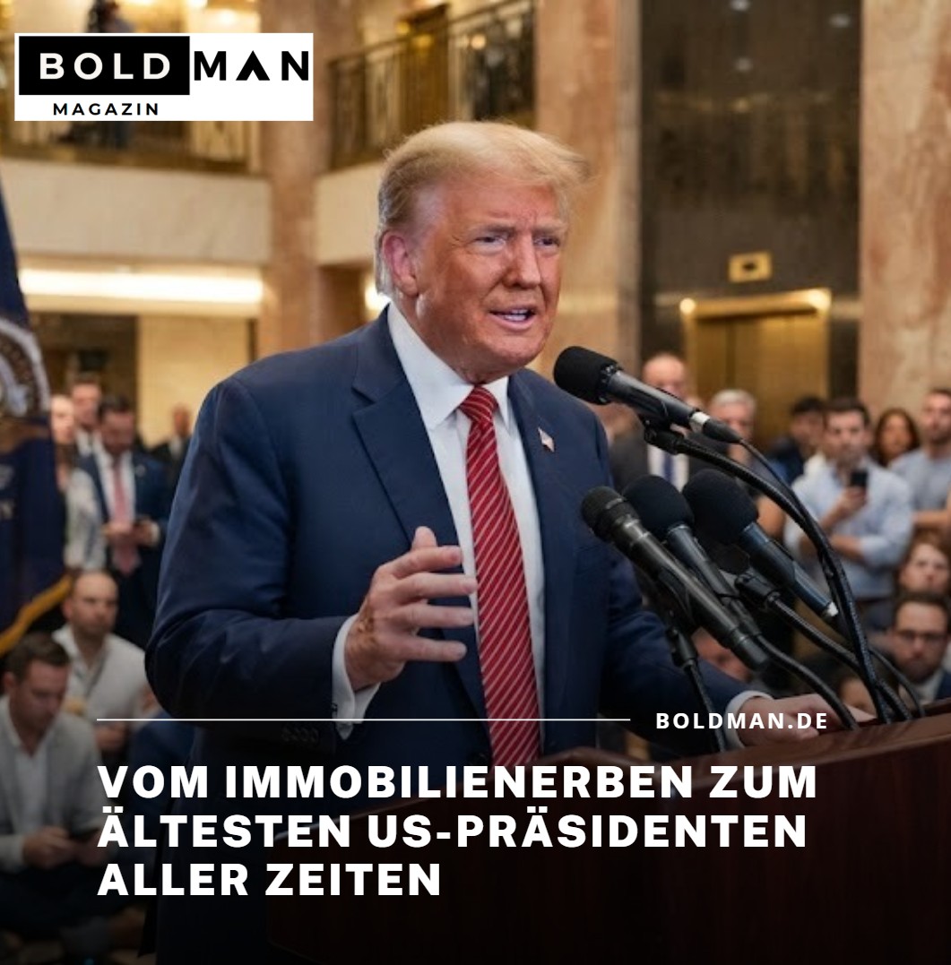 Vom Immobilienerben zum ältesten US-Präsidenten aller Zeiten Vom Immobilienerben zum ältesten US-Präsidenten aller Zeiten