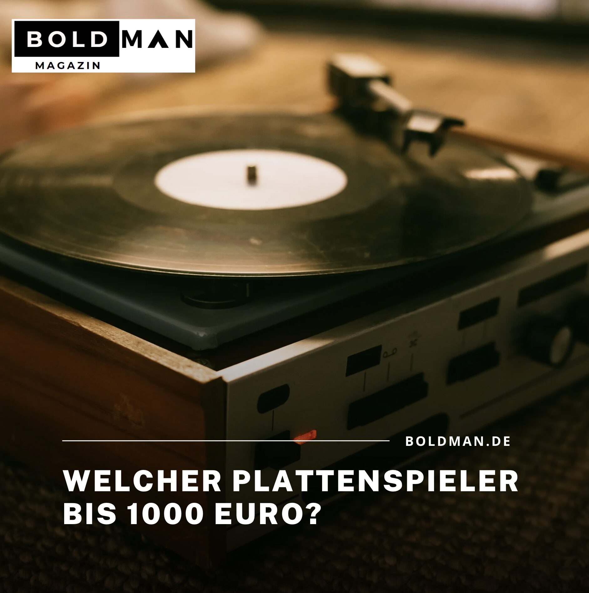 Welcher Plattenspieler bis 1000 Euro? Welcher Plattenspieler bis 1000 Euro?