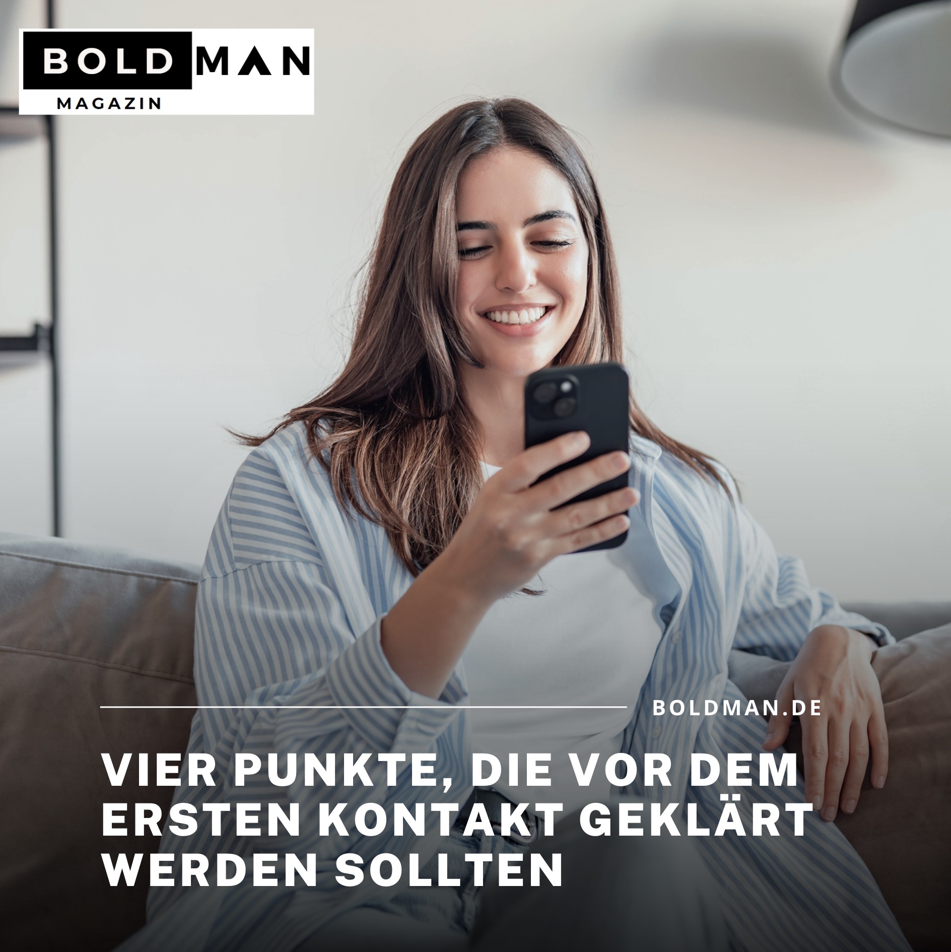 Vier Punkte, die vor dem ersten Kontakt geklärt werden sollten Vier Punkte, die vor dem ersten Kontakt geklärt werden sollten