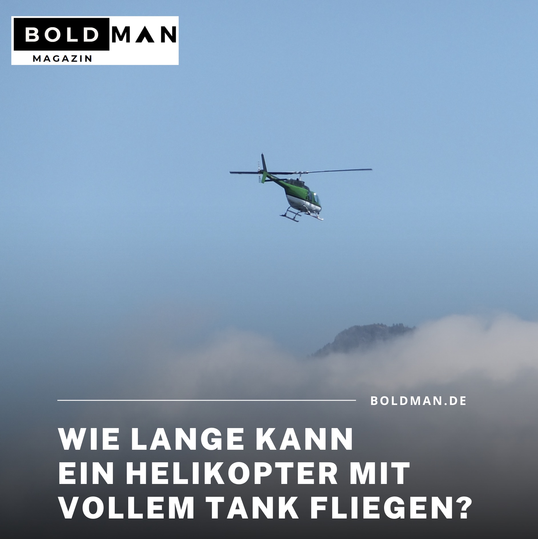 Wie lange kann ein Helikopter mit vollem Tank fliegen? Wie lange kann ein Helikopter mit vollem Tank fliegen?